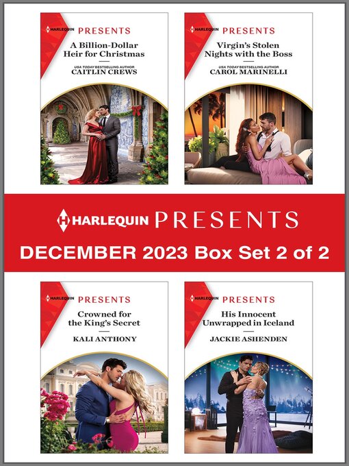 Title details for Harlequin Presents December 2023--Box Set 2 of 2 by Caitlin Crews - Available